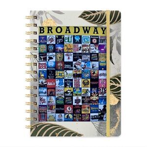 NWT. 🎶 Broadway Journal/Notebook. Gift for Her/Him. Back to school gift.